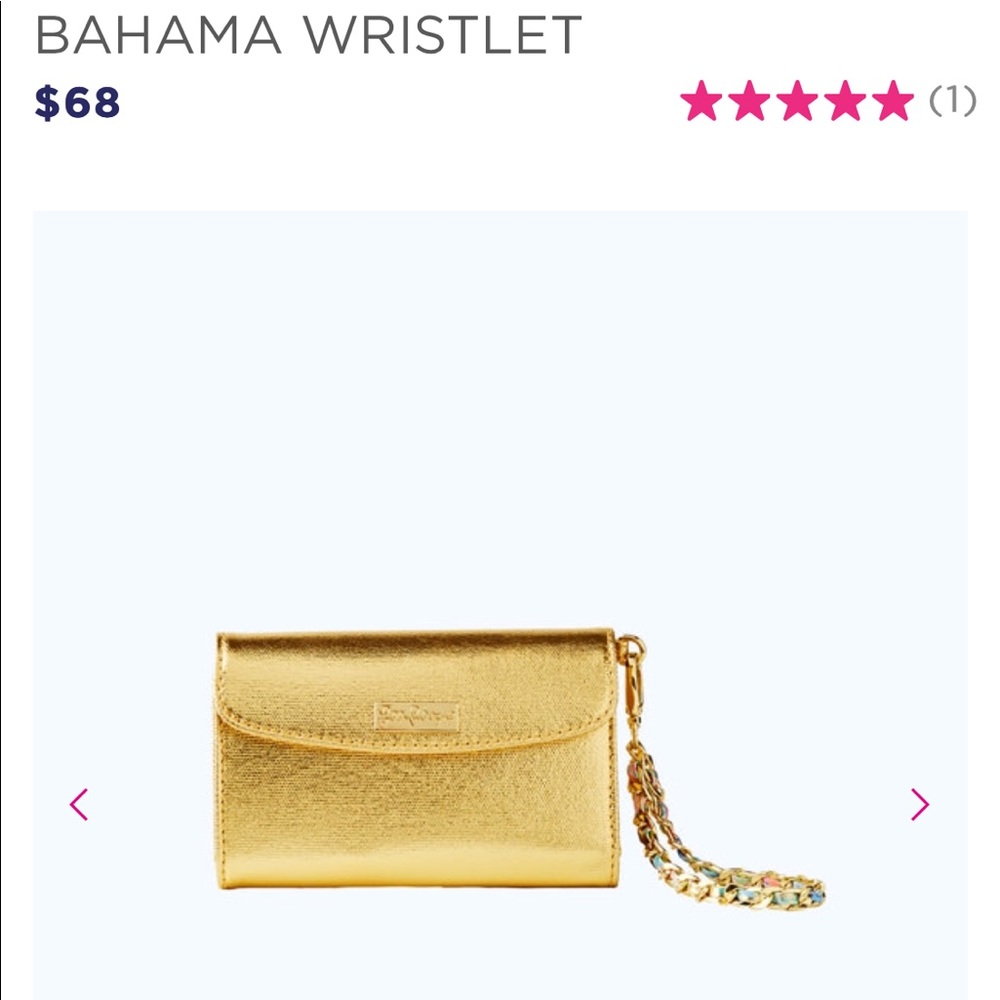 Lilly Pulitzer bahama wallet wristlet